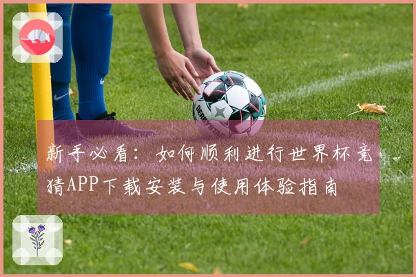 新手必看：如何顺利进行世界杯竞猜APP下载安装与使用体验指南