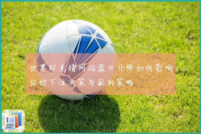 世界杯竞猜网站盘口升降如何影响你的下注决策与获利策略