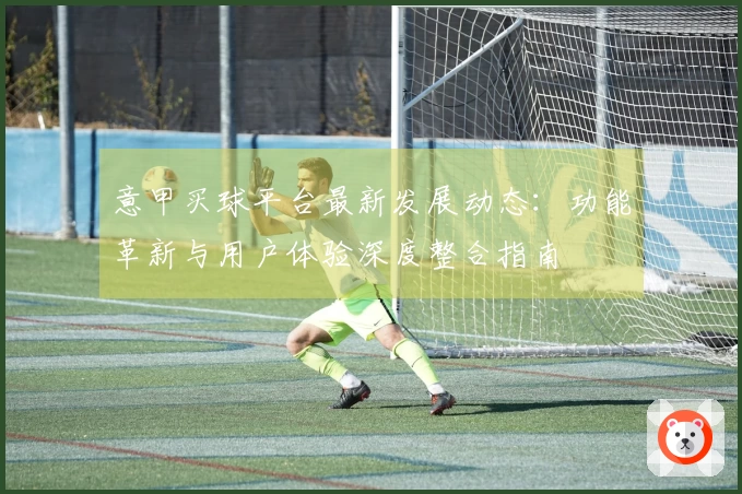 意甲买球平台最新发展动态：功能革新与用户体验深度整合指南