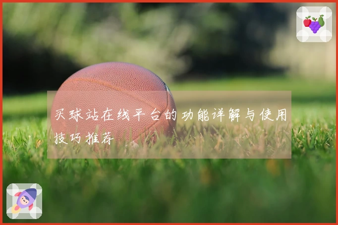 买球站在线平台的功能详解与使用技巧推荐